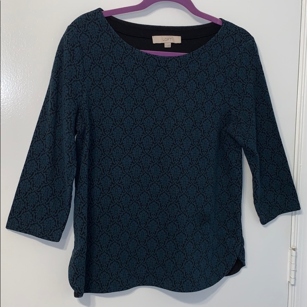 LOFT patterned blouse